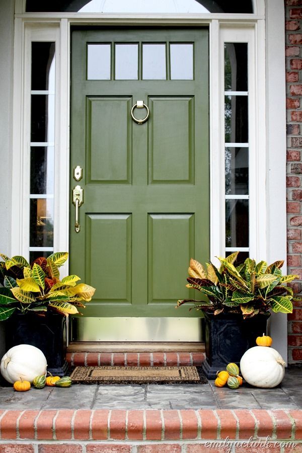 Exterior door color ideas