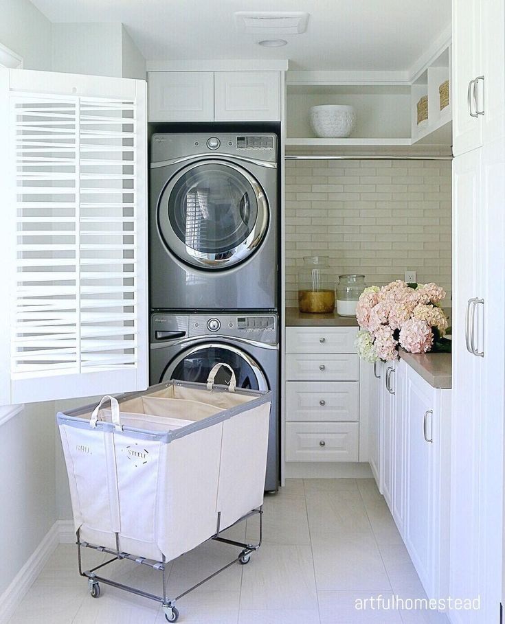 Bright laundry room ideas