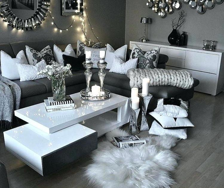 Grey room decoration