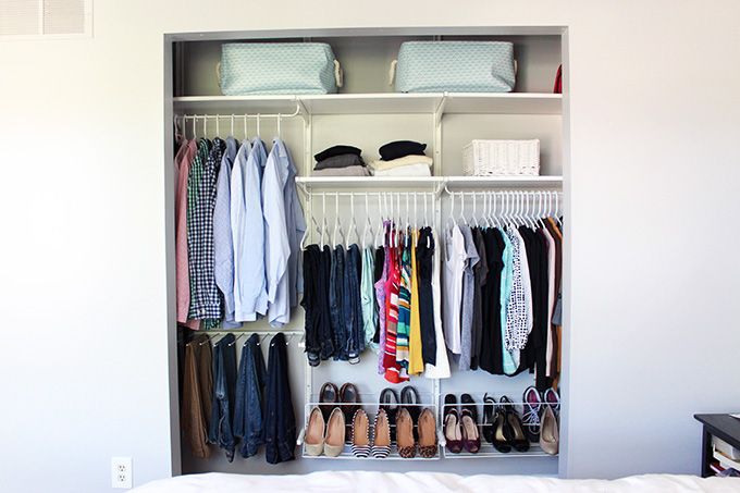 Organization tips for a small bedroom