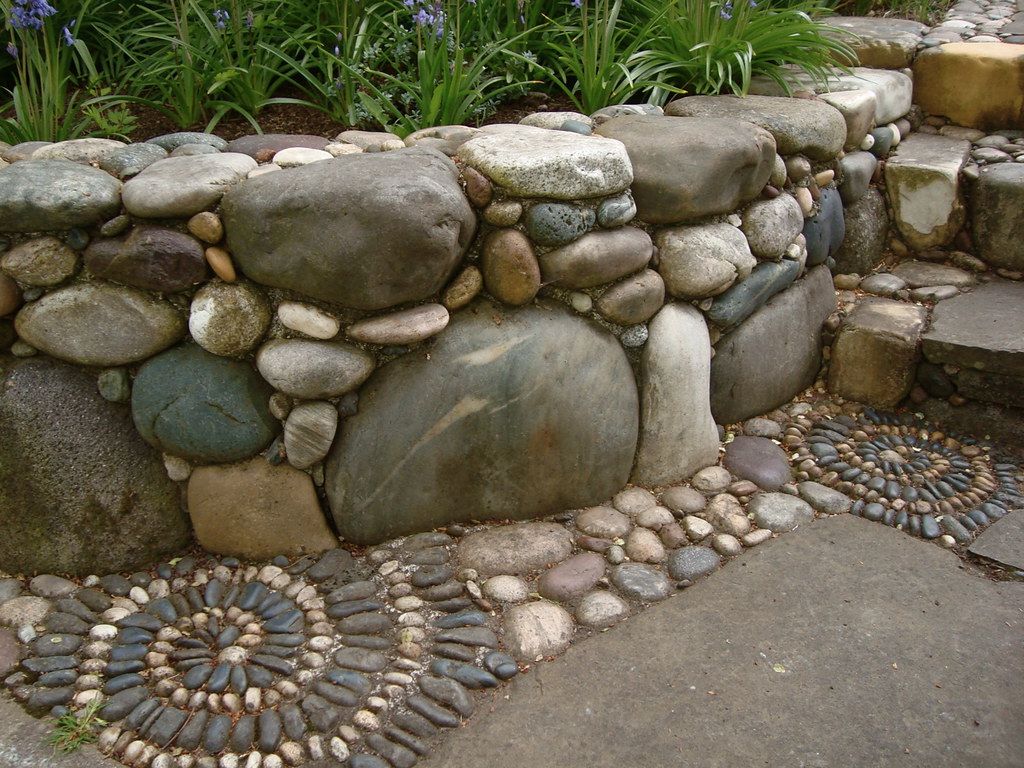 Outdoor rock garden designs