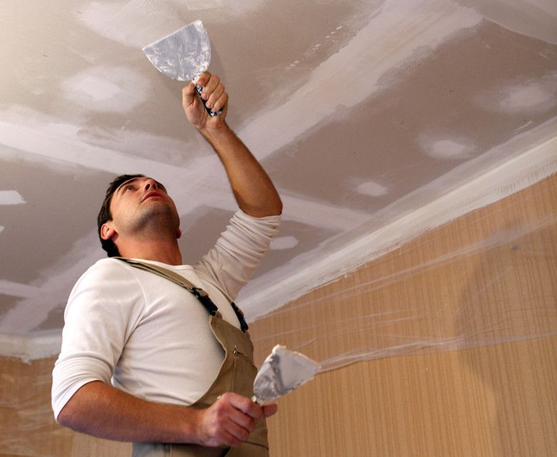 How to repair cracks in plaster ceilings