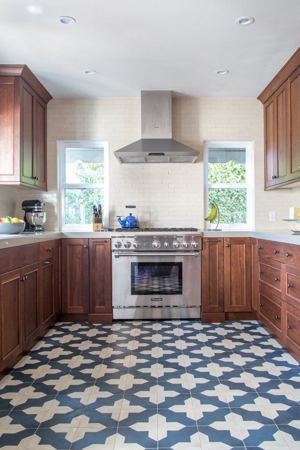 Vinyl flooring patterns for kitchens