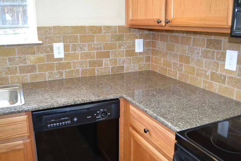 Kitchen counter tile designs