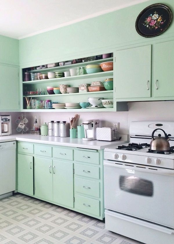 Fun kitchen cabinet colors