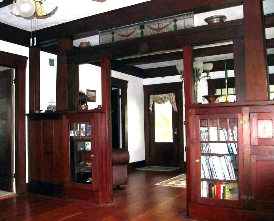 Craftsman house interior design