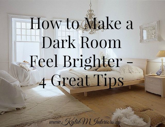 How to light up a dark living room