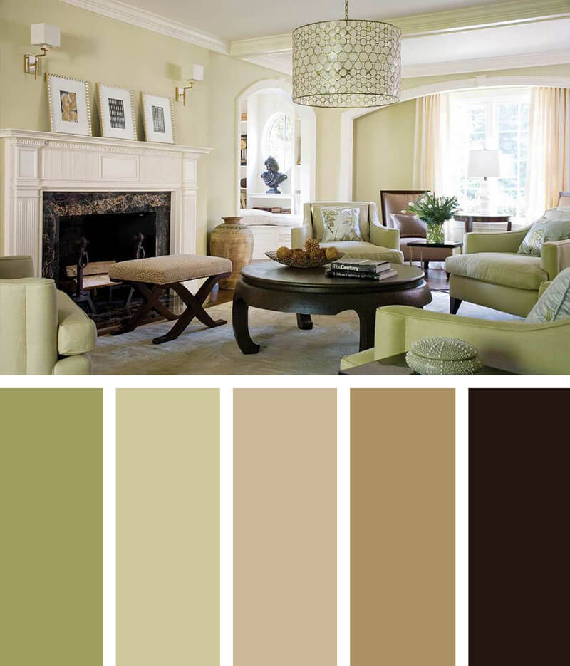 Color theme ideas for living room