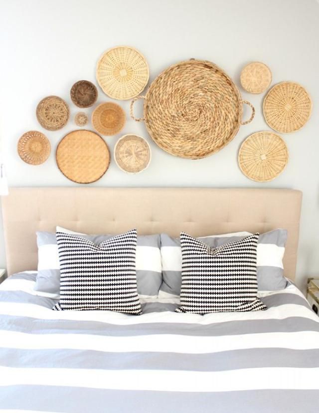 Ideas for over the bed wall decor