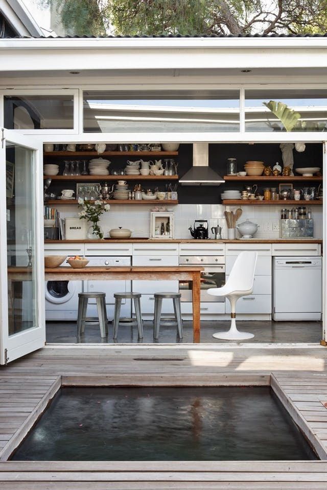 Kitchen patio door ideas