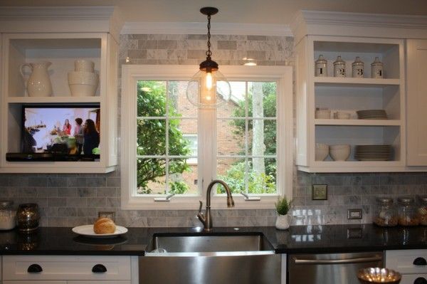 Over the sink kitchen lighting ideas