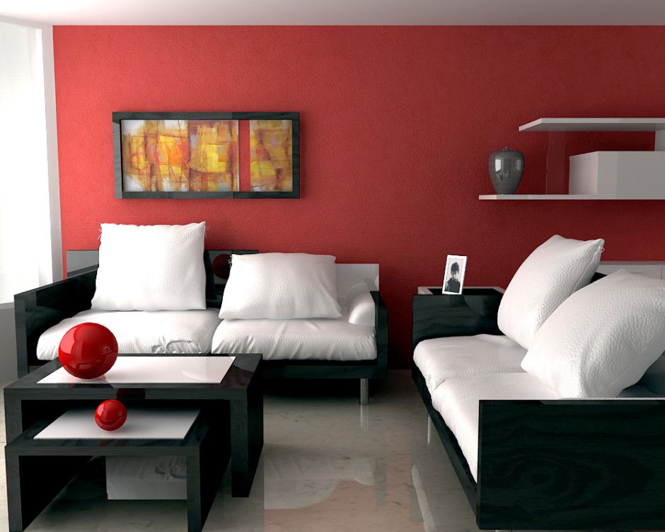 Colour combination for living rooms