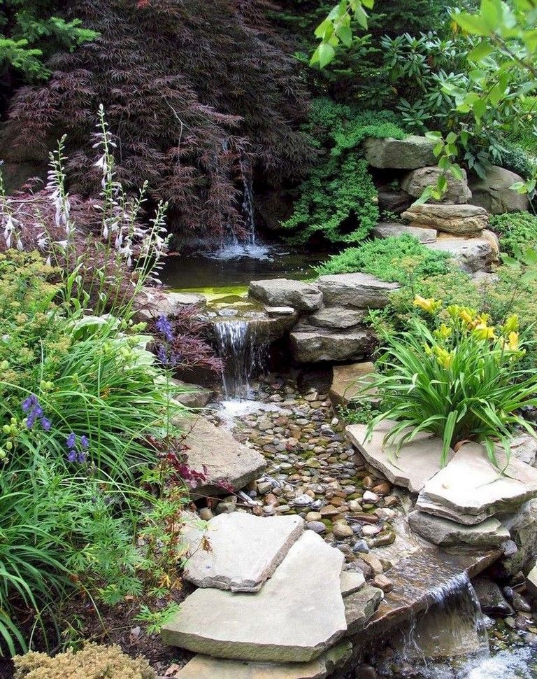 Pond water feature ideas