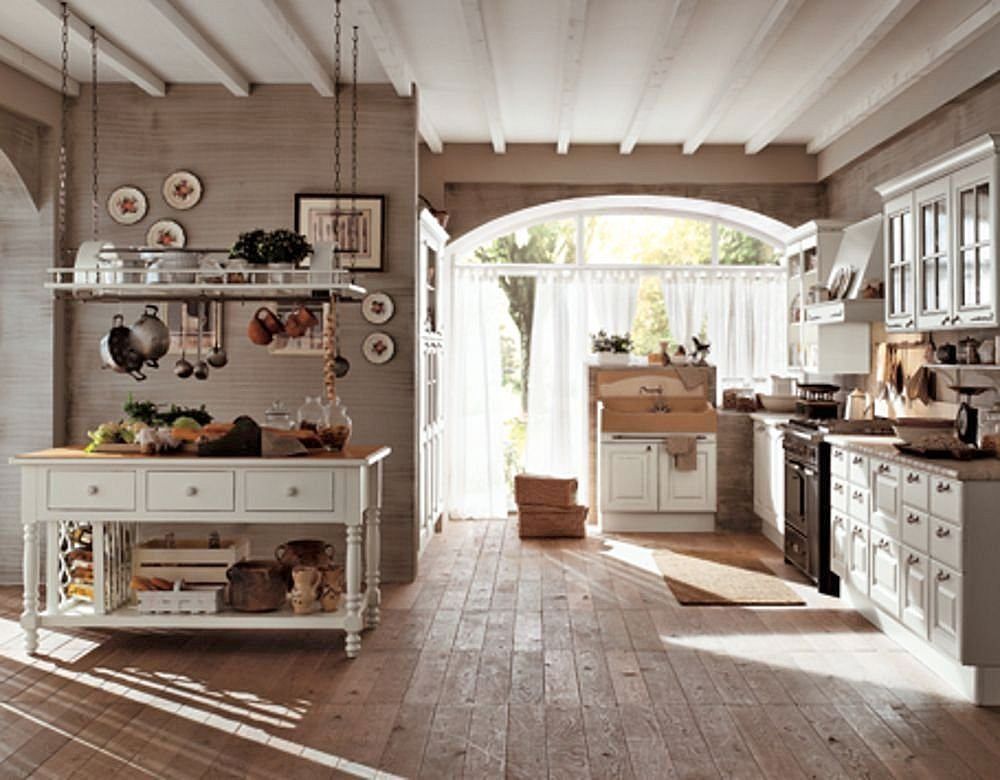 Old french country kitchens