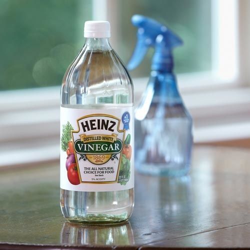 Vinegar for cleaning