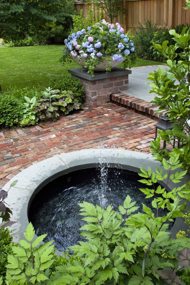 Garden fountain design