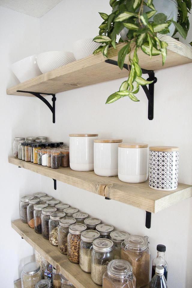 Kitchen shelving decor ideas