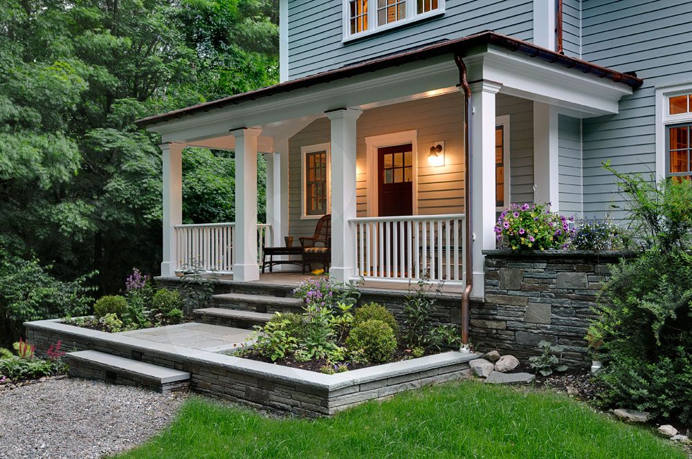 Front porch small house