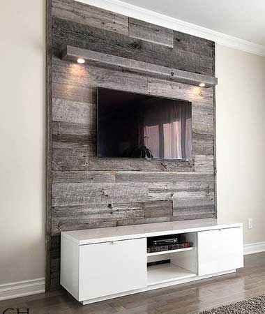 Wall mounted tv in bedroom ideas