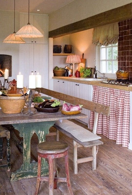 Rustic country decorating