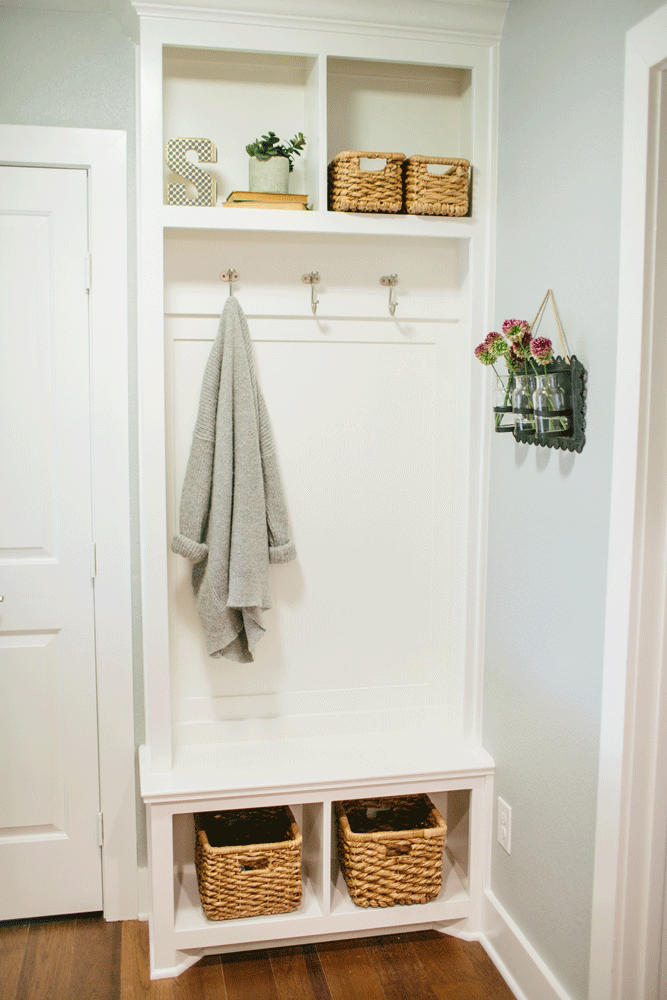 Storage for small hallway