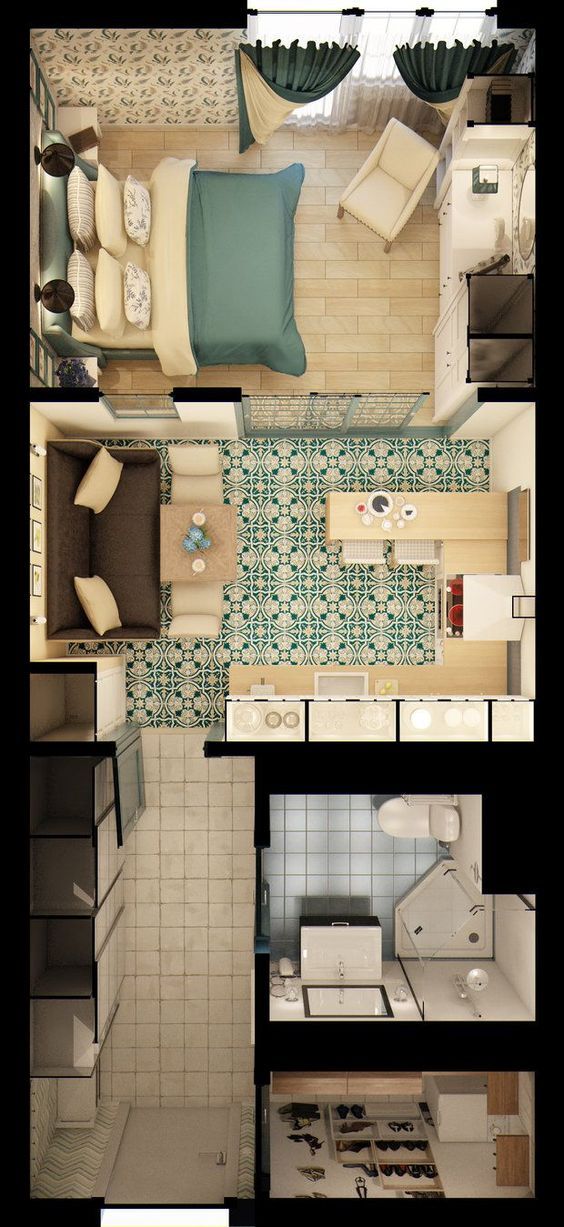 Awkward apartment layout