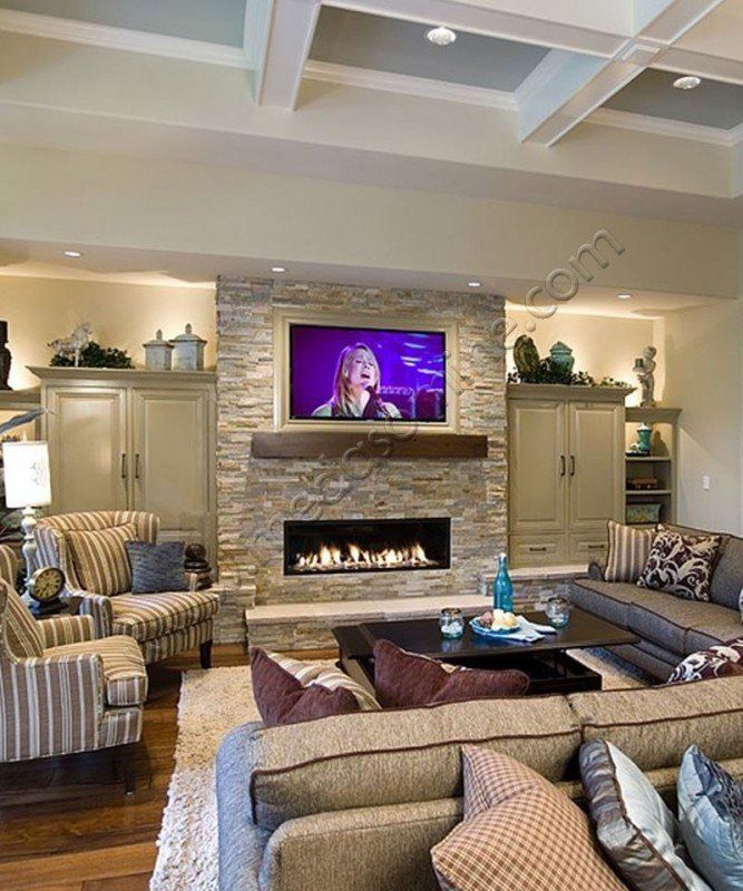 Fireplace ideas in family room