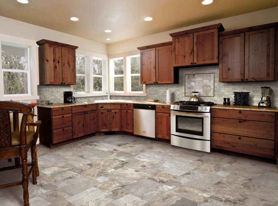 Latest trend in kitchen flooring