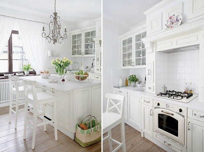 Cute cottage kitchens