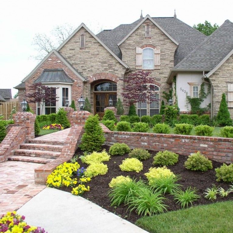 House flower bed ideas