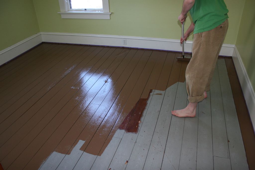 Deep clean wood floors