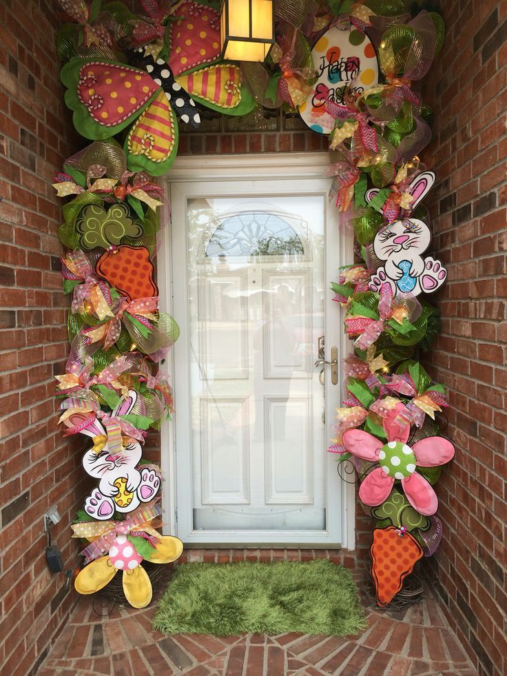 Front door decor ideas spring