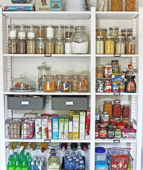 Open pantry shelving ideas