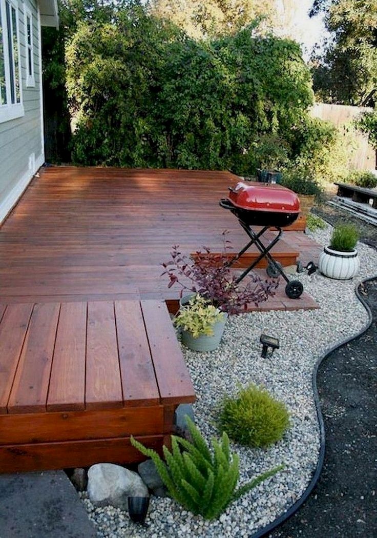 Terrace backyard ideas