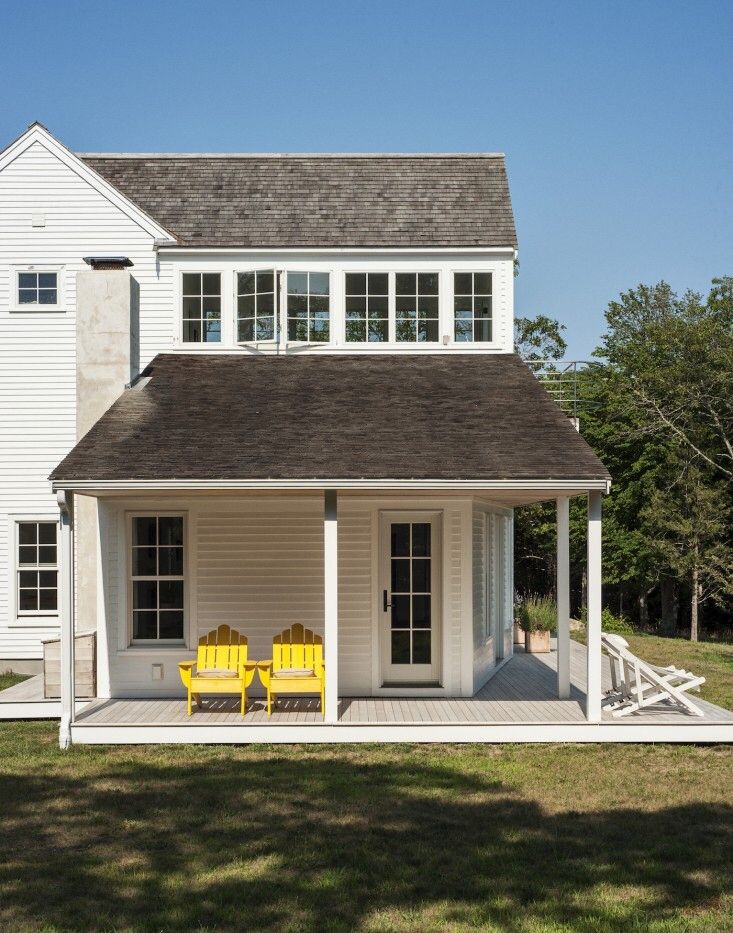 Modern cape cod home