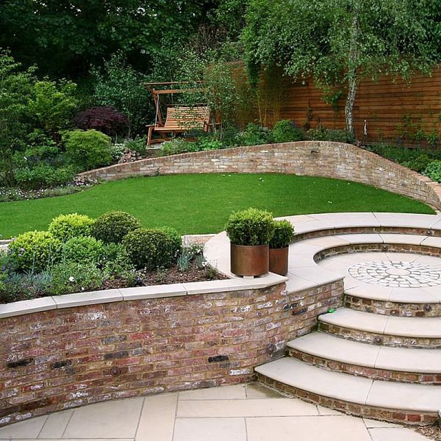 Garden design ideas sloping site