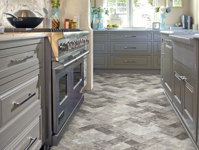 Ceramic floors for kitchens