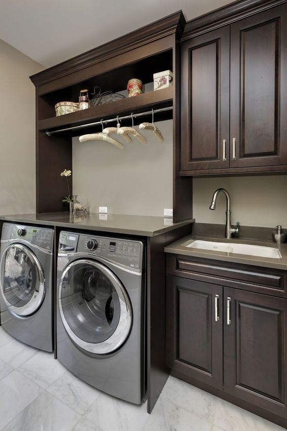 Creative laundry room