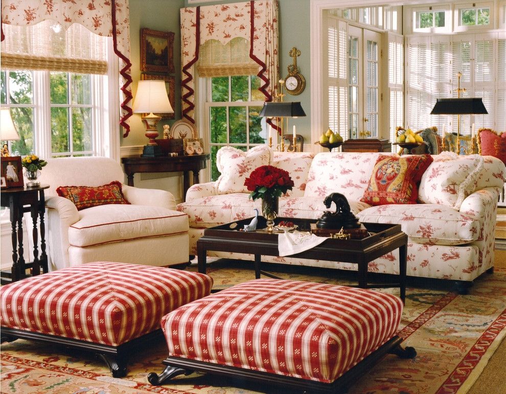 French country style living room