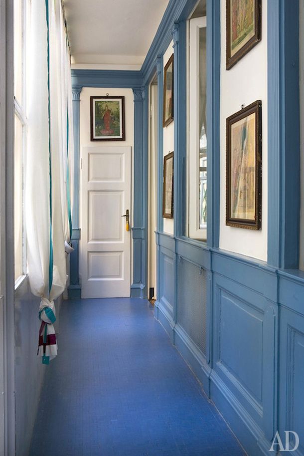 Modern hallway colours