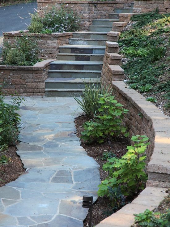 Steep garden designs