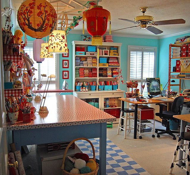 Beautiful craft room