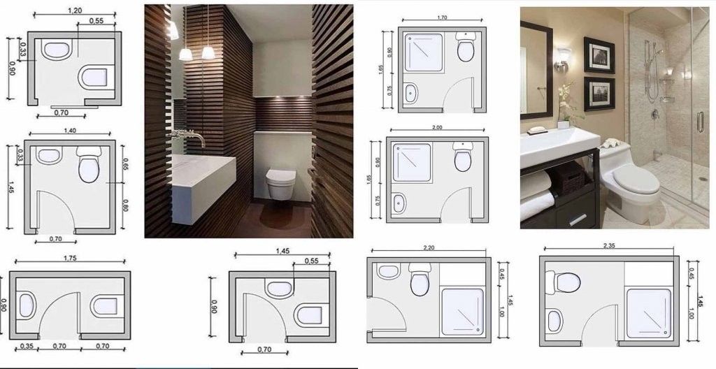 Bathroom ensuite layout