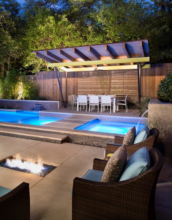 Cool backyard pool designs