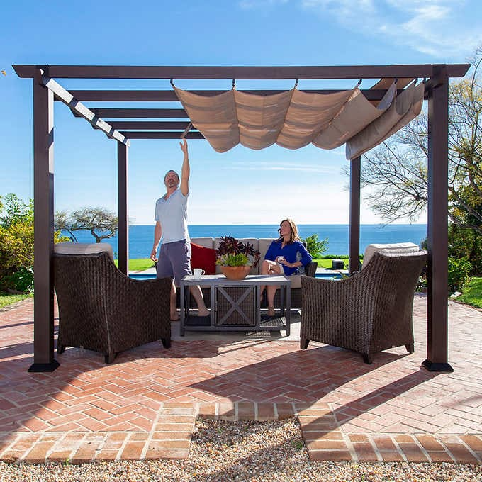 Pergola cover options