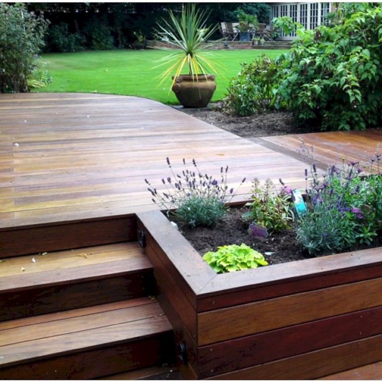 Deck planting ideas