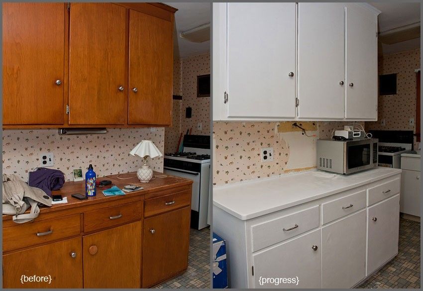 Is it cheaper to paint or reface kitchen cabinets