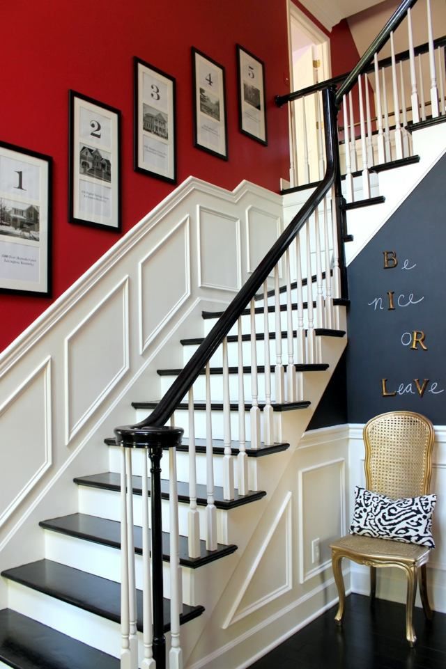 Staircase wall colors