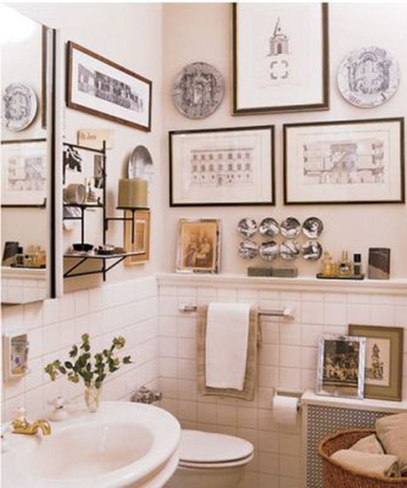 Cute pictures for bathroom walls