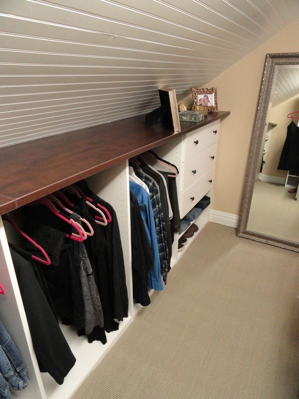 Room converted to closet